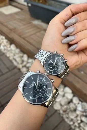 Citizen Watch Set VIP Silver Band Waterproof